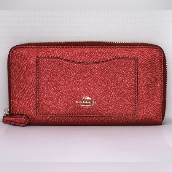 Coach Handbags - Coach Metallic Wallet